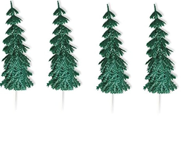 Oasis Supply Evergreen Tree Cake Decorating Pick, 4-Inch